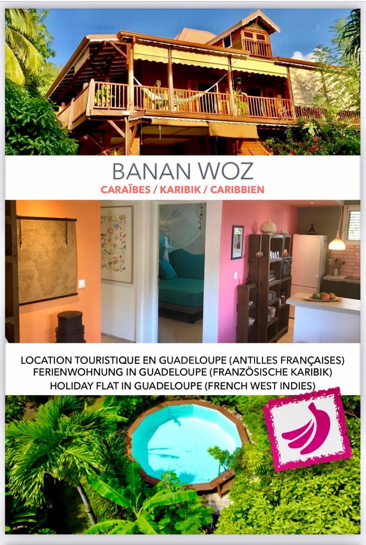 Banan Woz Apartamento Bouillante Exterior foto